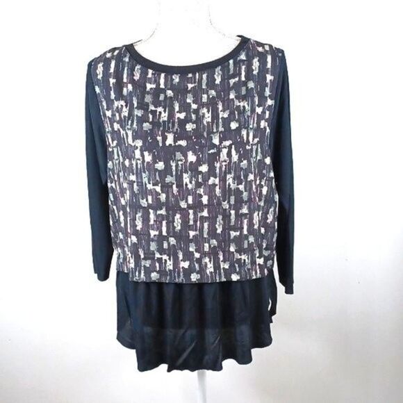 Zara Tops - Zara black print top